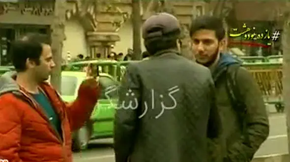 گزارش گرفتن خبرنگار من وتو در تهران! / واکنش جالب مردم ! + فیلم