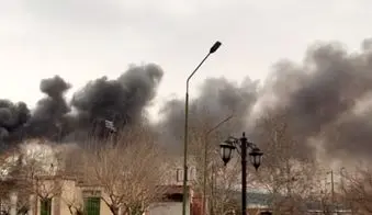 آتش سوزی در محوطه نیروگاه برق آلستوم ستارخان و جزئیات