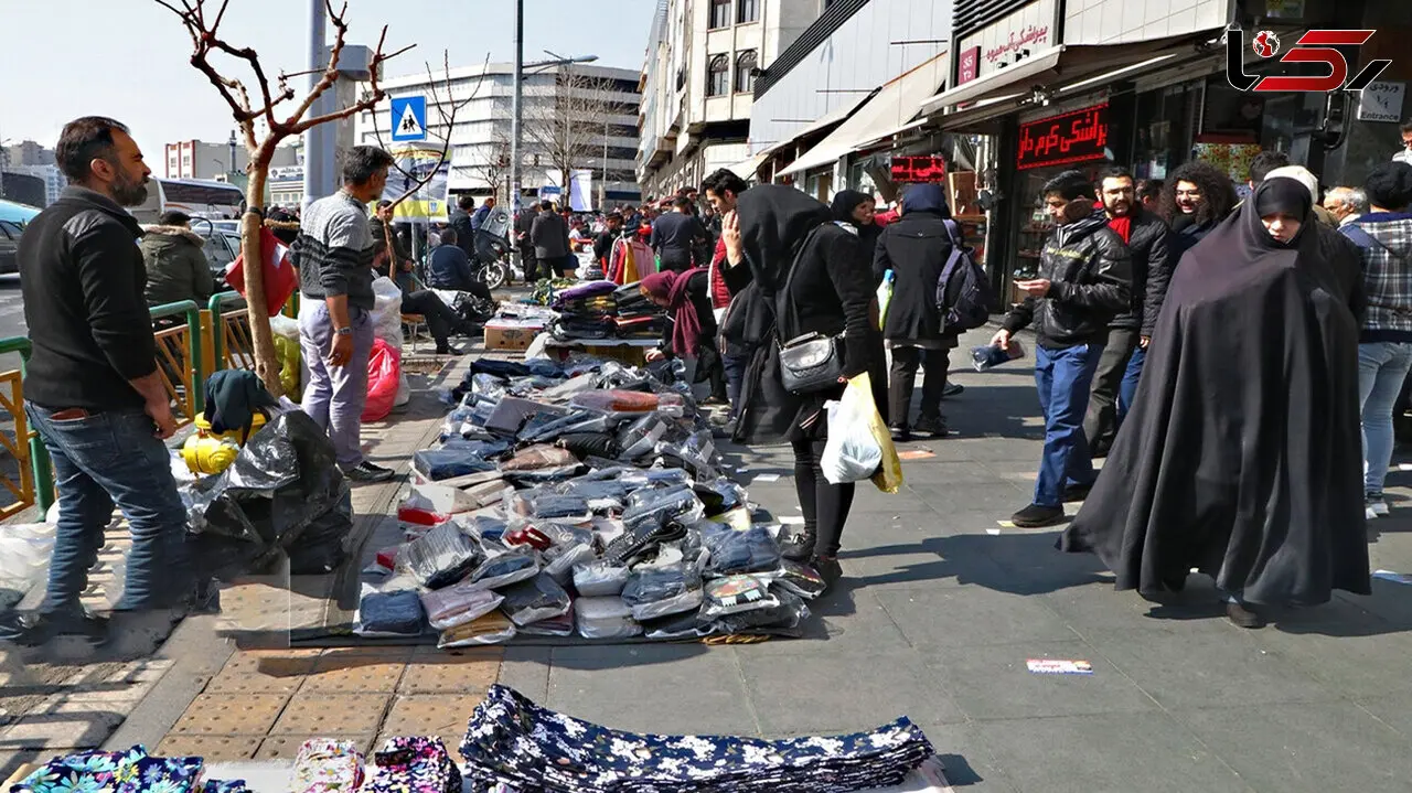 جمع کردن دستفروشان خیابان ولیعصر البته با رعایت حقوق شهروندی