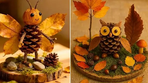 کاردستی شیک پاییزی؛ 15 ایده ساده و خاص برای دکوراسیون پاییزی