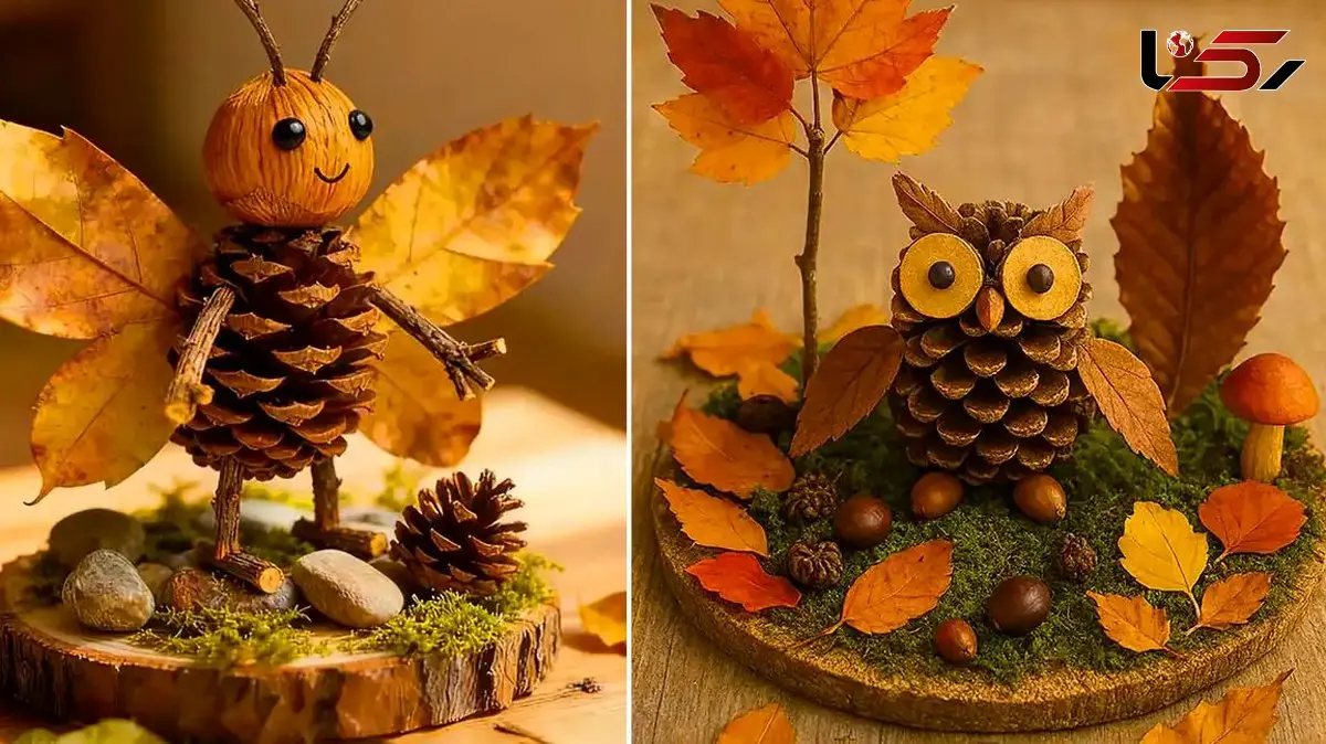 کاردستی شیک پاییزی؛ 15 ایده ساده و خاص برای دکوراسیون پاییزی