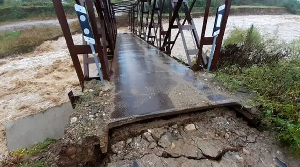 یافتن جسد گمشده مرد موتورسوار در سیل گیلان