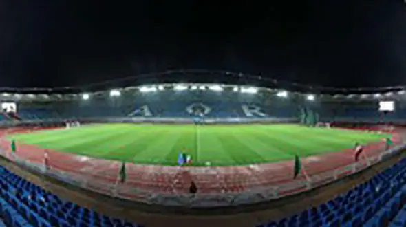 بازی تیم های فوتبال منتخب مشهد و کربلا برای افتتاح ورزشگاه مدرن مشهد