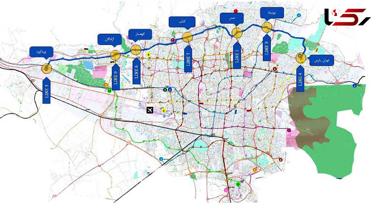 تا 1405 صبر کنید تا خط 10 متروی تهران راه بیفتد /خط مترویی که تا الان دو مرتبه افتتاح شده اما افتتاح نشده است!