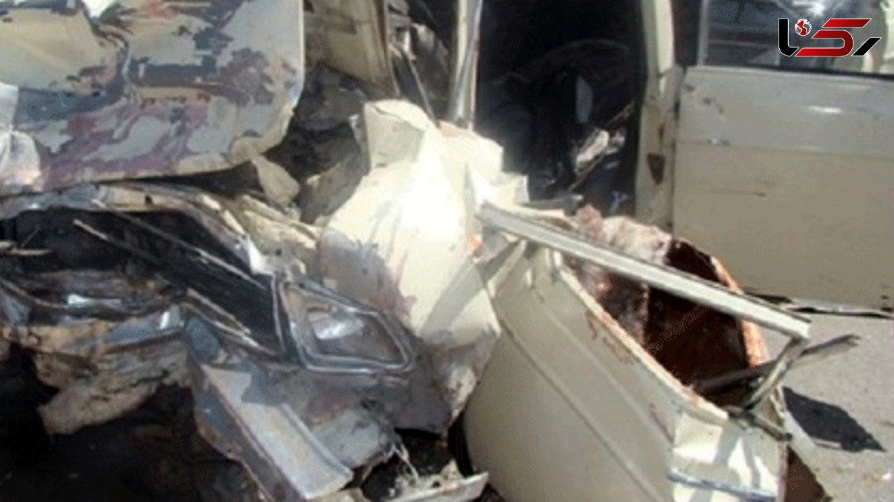 یک کشته و 6 مجروح حاصل برخورد 4 خودرو  در فارس