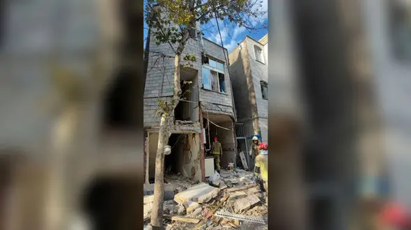 فیلم و عکس های دلخراش از انفجار یک خانه در شمیران نو + جزییات