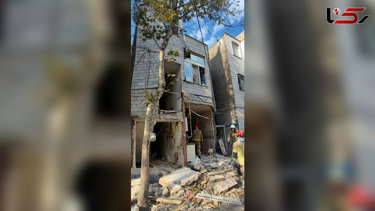 فیلم و عکس های دلخراش از انفجار یک خانه در شمیران نو + جزییات
