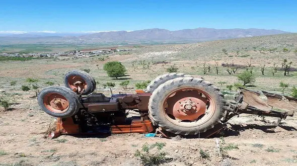 له شدن پسر ۱۳ ساله زیر تراکتور / مرگ دردناک در دیواندره