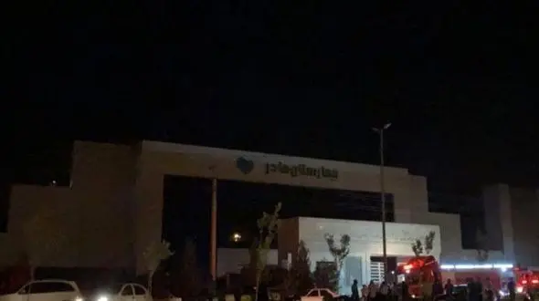 آتش‌سوزی بیمارستان مادر در پردیسان