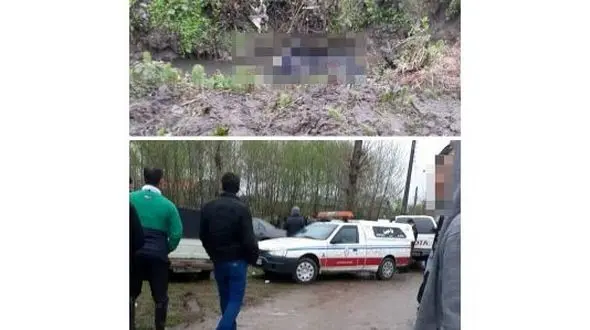 قاتل راننده آژانس گیلانی هنگام فرار راننده یک خودروی دیگر را به کشتن داد +عکس