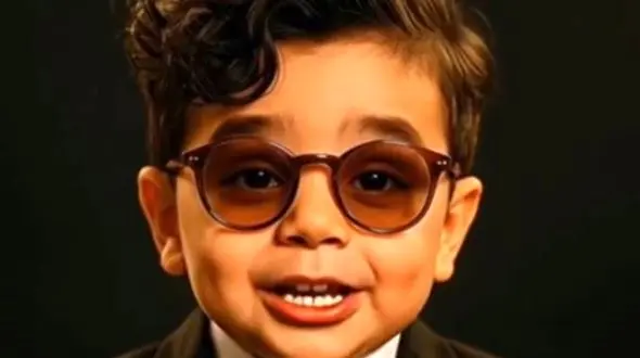 فیلم/ وقتی محسن ابراهیم‌زاده کوچولو نسخه بچگی خودش رو اجرا می‌کنه / من پسر خوبی شدم!