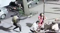 قتل یک زن  وسط خیابان با شلیک گلوله  + عکس لحظه