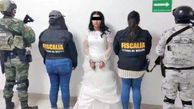 بازداشت عروس و داماد تبهکار در جشن عروسی شان + عکس عروس جوان با دستبند پلیس