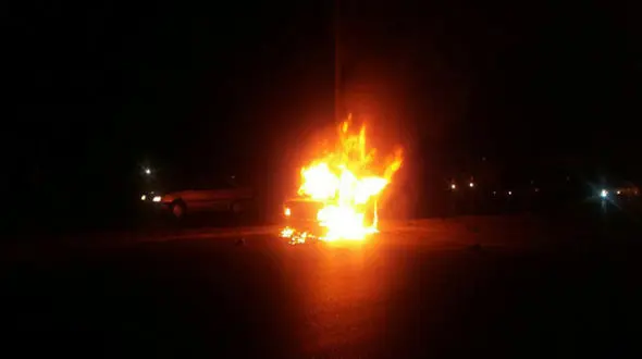 برخورد مرگبار پراید با گارد ریل +عکس