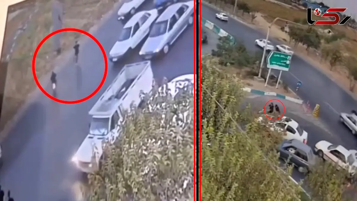 فیلم / سرقت گردنبند  در صحنه «تصادف ساختگی» در اسلامشهر / راننده: برای جبران خسارت مجبور شدم ماشینم را بفروشم  چون ...