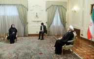 Rouhani receives new ambassadors' credentials (+Details)