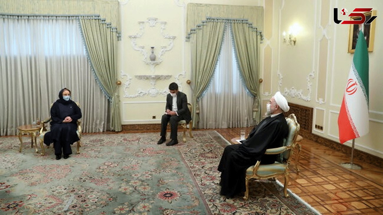 Rouhani receives new ambassadors' credentials (+Details)