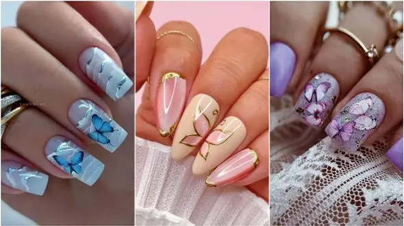 ایده‌ های خفن طراحی ناخن پروانه‌ ای؛ از ساده‌ ترین تا رویایی‌ ترین مدل‌ ها