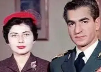 عکس سفر در زمان /  محمدرضا پهلوی و ملکه ثریا در پیست اسکی آبعلی سال ۱۳۳۱ 