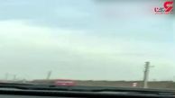 وحشت مردم تهران از مشاهده کردن شی عجیب در آسمان + فیلم