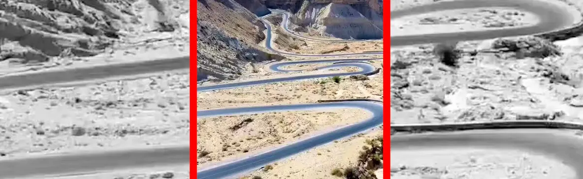 فیلم منظره فوق العاده جاده انارستان به دوراهک