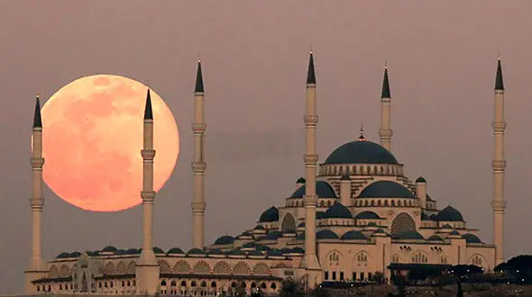 قرص کامل بهاری ماه+عکس 