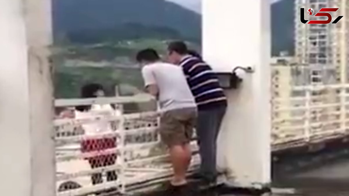 لحظه هولناک خودکشی یک دختر + فیلم