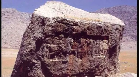 تصویر کمتر دیده شده ای از نگارکند خونگ اژدر ایذه