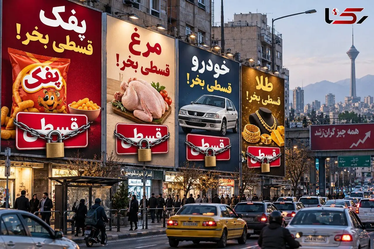نرم نرمک بیلبوردهای شهری قسطی بخر را جمع کنید، بازار اقساطی هم قفل شد! / اول پول نداشتیم، حالا قسط هم نداریم!