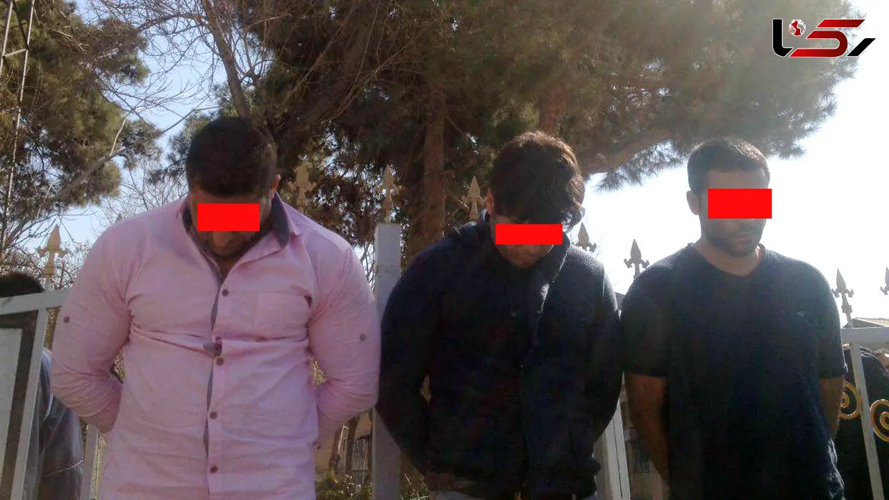 نخستین تصاویر از دستگیری سارقان خودروی بانک پاسارگاد / عکس خودروها پس از شلیک گلوله پلیس