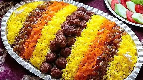طرز تهیه هفت‌ رنگ پلوی تهرانی؛ غذای سنتی که مهمان‌ ها را شگفت‌ زده می‌ کند