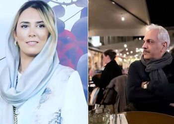 جدیدترین عکس  مهران مدیری با قلب در اینستاگرام زن دومش ! / رونمایی غزال رجبیان از عاشقانه هایش  !