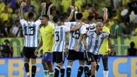 برتری آرژانتین در مصاف پرحاشیه با برزیل/ مسی تیمش را به دلیل درگیری های خونین بیرون کشید! + عکس و فیلم