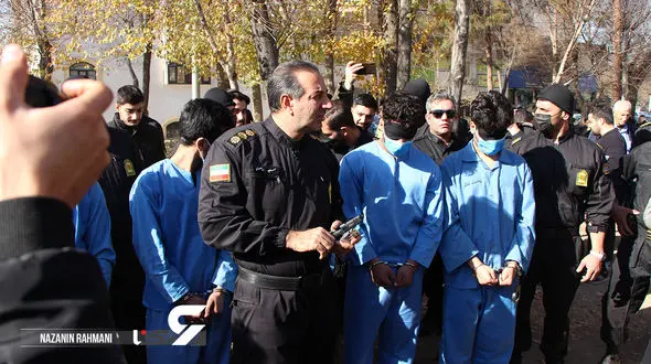 بازسازی صحنه وحشت آفرینی شرور مسلح مقابل بیمارستان مفرح تهران + فیلم و جزییات