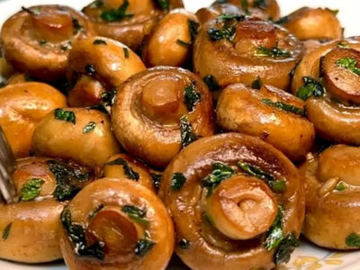 قارچ سرخ شده: گزینه‌ای سالم و لذیذ به جای گوشت + فیلم