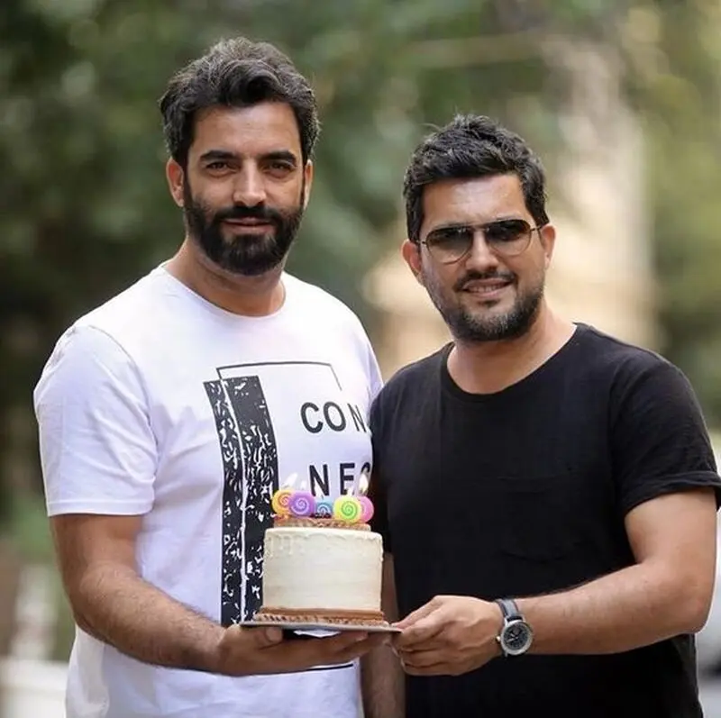 کیک تولد حامد بهداد 