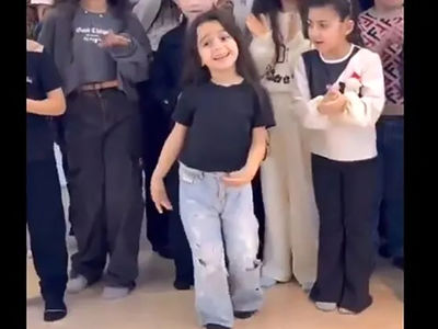 فیلم رقص قشنگ دختر بچه زیبا جهانی شد ! / از رقص ایرانی تا رقص ترکی اش را ببینید !