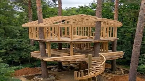 معماری خلاقانه؛ هر چی خونه درختی تا حالا دیدی بریز دور این آسه آس