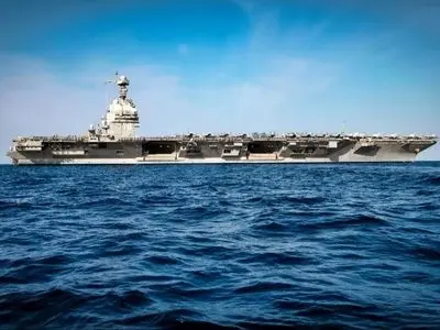 قُمار بزرگ روی آب / قوی ترین ناو جهان با نقطه ضعفی آشکار /  همه چیز درباره  ناو یو اس اس جرالد آر. فورد که راهی خاورمیانه شده است