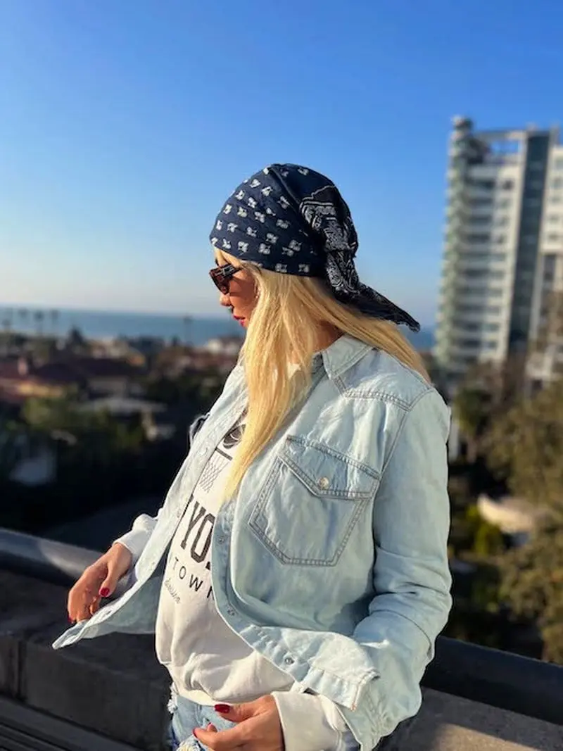 کت و شلوار جین مریم معصومی