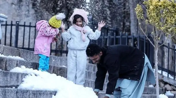 مجموعه عکس‌ های گنجنامه برفی؛ جلوه‌ ای از زیبایی زمستان