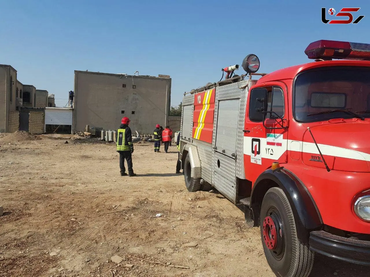  چهار مصدوم در حادثه آتش سوزی در یک مرکزغیر مجازگاز ال پی جی در اهواز