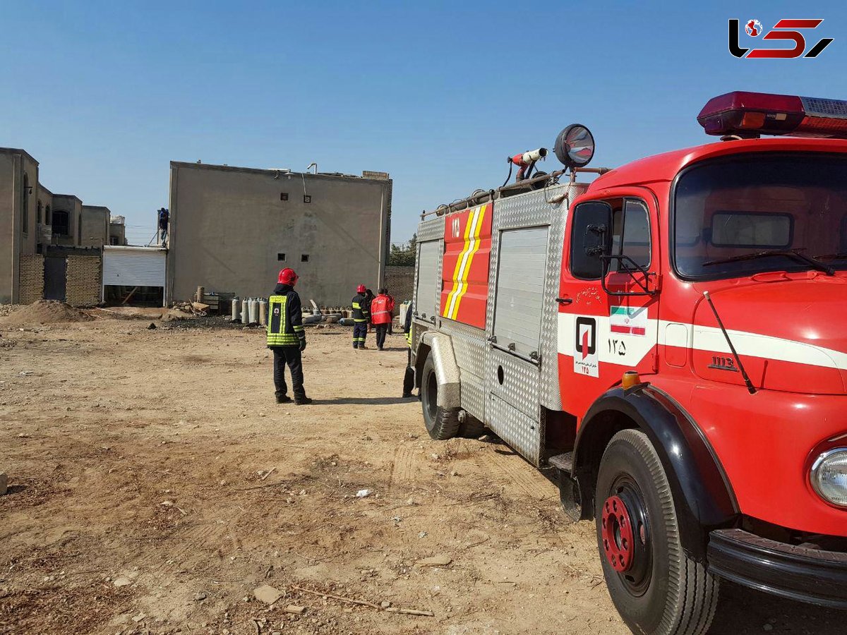  چهار مصدوم در حادثه آتش سوزی در یک مرکزغیر مجازگاز ال پی جی در اهواز