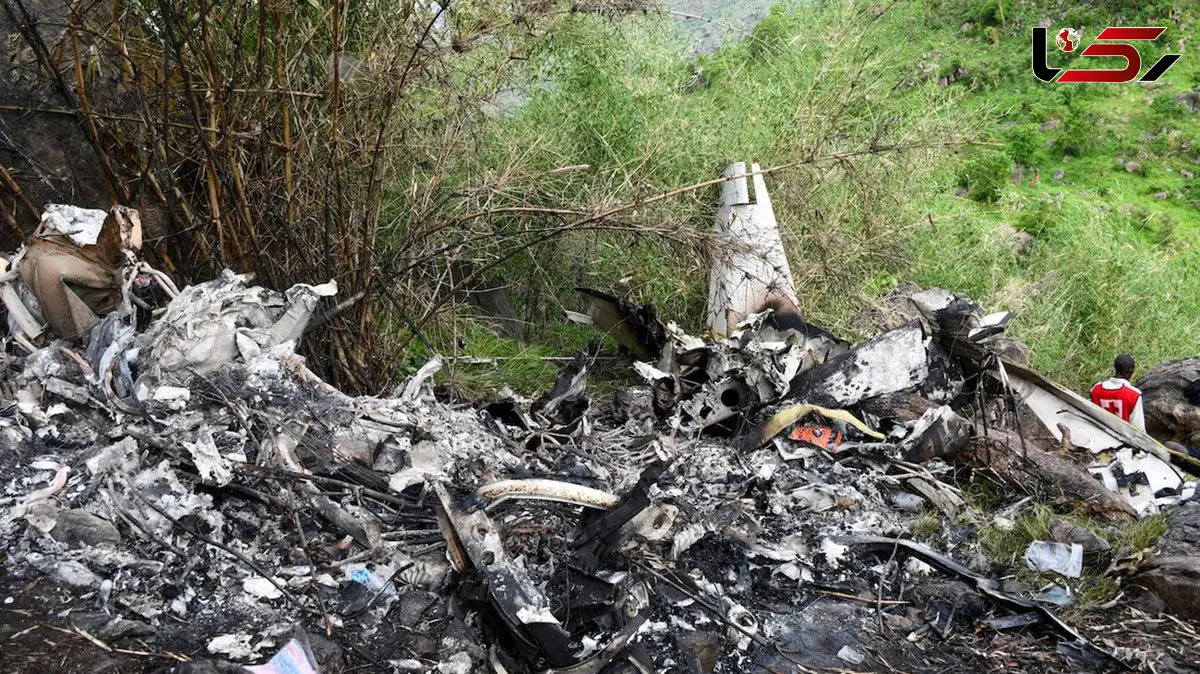 عکس ها / هواپیمای مسافربری در آسمان سودان سقوط کرد