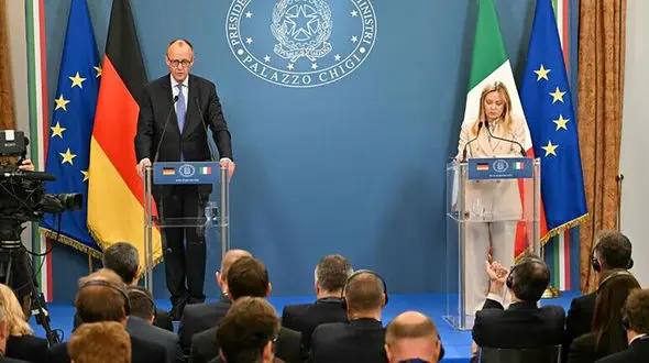 مرتس: آلمان نمی‌تواند شکل فعلی هیات صلح غزه را بپذیرد