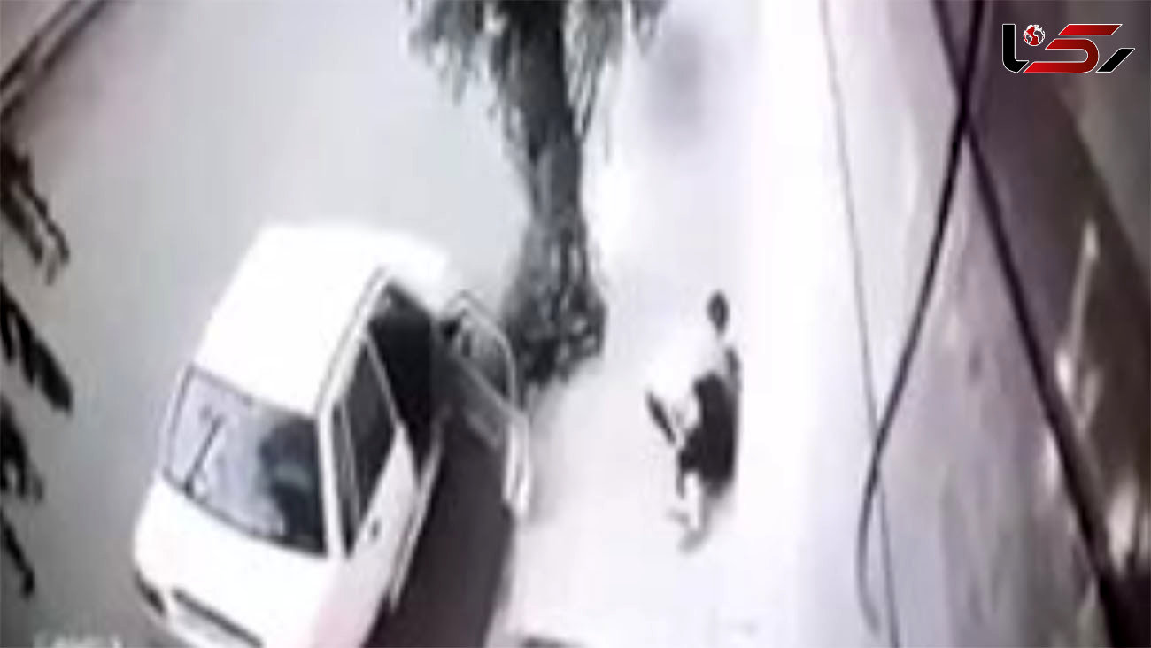 فیلمی وحشتناک از ضرب و شتم زن جوان ایرانی در خیابان