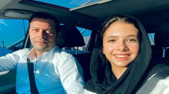 آواز احساسی پژمان بازغی و نفس اش در ماشین ! + فیلم جذاب پدر و دختری !