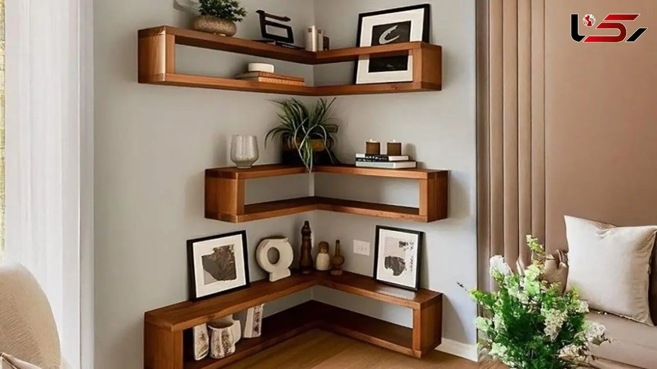 گوشه‌ های بی استفاده خانه را به این شکل شیک و کاربردی کنید