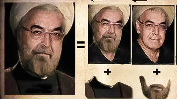 حمید لولایی و شباهت بی نظیرش به رئیس جمهور