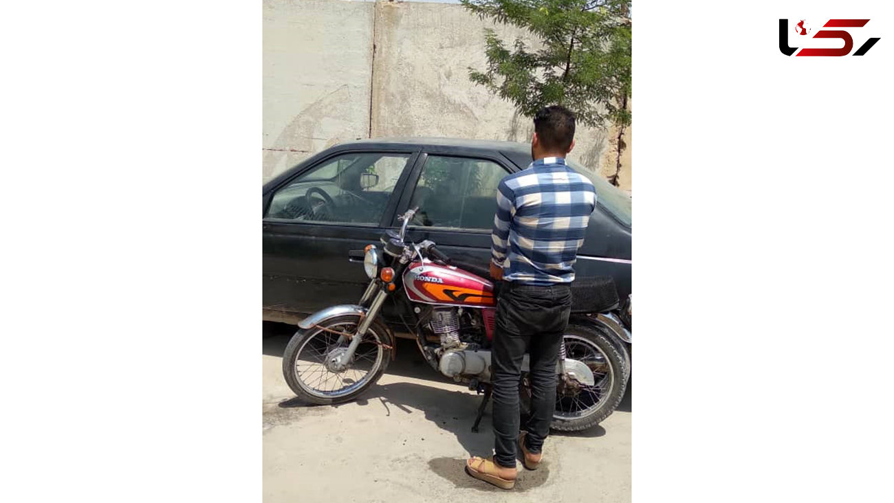 سارق جسور از مقابل دفتر خدمات پلیس + 10 دزدی کرد / پلیس آبادان وارد عمل شد + عکس